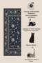 Sdt Mixed Patterned Modern Woven Base Decorative Carpet Sdtamor1373 - 5