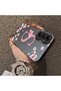 Samsung Galaxy M14 Compatible Silicone Edge Hard Back Case Couple Phone Case with Letter S Pattern - 4