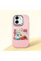 Pink Silicone Case with Shock-Absorbing Camera Protection Compatible with Mi 13t Pro/Mi 13t