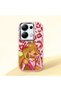 Redmi Note 13 Pro 4g Compatible Shock-Absorbing Camera Protected Pink Silicone Case