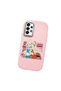 Pink Silicone Case with Shock-Absorbing Camera Protection Compatible with Samsung Galaxy A73 - 3