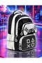 A+ Premium Quality Men's Black Gamer Primary School Orthopedic 3-Piece Set with Pen Holder, Foil-Lined Lunch Bag, 3 Compartments 514 - 4
