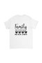 Men's Family Love Printed T-Shirt 100% Cotton Relaxed Fit Heart Pattern Daily Wear Modern Stylish Comfortable - 2