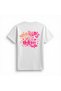 Women's Maternity Theme Floral Heart Motif Printed T-Shirt Relaxed Fit Daily Wear Modern Stylish Comfortable - 2