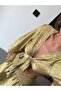 Patterned Kimono Pants Suit - 4