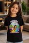 Gabby Dollhouse Gabby's Dream House Printed Children's Unisex Tshirt Pink Black White