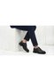 Gd0133 Genuine Leather Italian Style Eva High Sole Odor-Free Sports Black Classic Shoes - 3