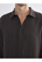 Peak New Season Regular Fit Long Sleeve Dobby Men's Shirt - 3