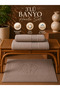 3-Piece Bath Towel Set 70X140 50X90 50X70 cm Soft Textured Bath Hand, Face and Foot Towel Set