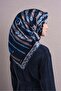 وشاح حرير جاكار 9607D-10 - 2