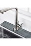 Two-piece faucet absorbent pad set, gray - 5