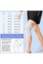 Women's knee brace white XXL with gel pads. - 2