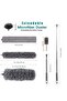 7-piece gray microfiber duster - 2