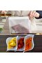 5 Leak-proof Transparent Food Storage Bags - 5