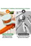 Peelers with stand (2-pack), stainless steel, splashproof, silver. - 5