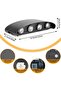 2-pack 8W waterproof LED wall washer warm white. - 2