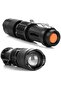 Green portable camping clip-on flashlight. - 3