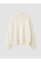 Lcw Vision Ecru Half Turtleneck Women's Knitwear Sweater - 7