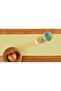 Cotton Linen Hemstitch Table Runner – 14 x 36 Inch White Table Runner for Spring, Summer - 4