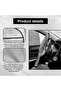 Upgraded Steering Wheel Sun Shade Cover, 3-Layer Foil Cooling Design, Block UV Rays and Keep Your St - 3