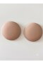 Soft Beige Color Polymer Surface Round Bijouterie Earrings - 3