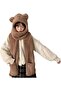 Winter Hat with Scarf Cute Bear Hat Warm Fur Hat Winter Hat for Extreme Cold Days - 3