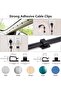 273 Pcs Cable Management Organizer Kit, 4 Cable Split Sleeves 9 Cable Holder 38 Cord Clips 2 Roll Fa - 3