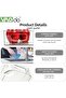 Refrigerator Organizer with Lids, Stackable Fruit Storage Containers, Vegetable Strainers Box - 2