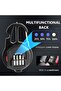 Rechargeable Flashlight With Folding Stand and Carabiner Have 7 Light Modes, Screwdriver Set, Bottle - 3