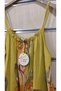 Short Italian Dress with Rope Straps, Muslin Woven, 100% Cotton - 4