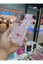 Samsung Galaxy S24 Ultra Compatible Daisy Shine Stone Flower Pattern Shiny Case - 3