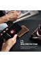 حافظة بطاقات نحيفة بتصميم بسيط مع خاصية حجب RFID، محفظة جلدية للجيب الأمامي - 5