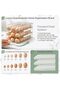 54 Egg Storage For Refrigerator With Egg Craker Tool, Egg Dispenser For Refrigerator, Automatic Roll - 7