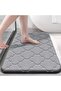 Bathroom Mat Non Slip Super Absorbent Stain Resistant Quick Dry Thin Bathroom Rug-Bath Mats for Bath