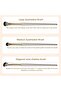 Makeup Brushes, 15 Pcs Professional Makeup Brush Set, for Women Eye and Face Foundation Brush Set, E - 5