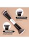 4 PCS Foundation Contour Conceal Brush Set, Makeup Brushes, Eyeshadow Concealer Brush, Double - 5