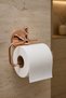 Copper Bronze Toilet Roll Holder Retro Design Complete Brass Rustproof Outdoor Bathroom Toilet Paper Holder Bronze Copper Color - 2