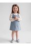 Timeless Clothing & Timeless Choices Bowknot Velvet Baby Girl Salopet Dress & T-Shirt - 2