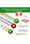 100 Pack LED Strip Light Mounting Clips, Self-Adhesive - 100 قطعة مشابك تثبيت شريط ليد لاصقة | Clear - 6