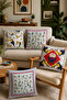 Parrots Patterned 4-Piece Throw Pillow Cover Set - 2