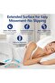 Lumbar Pillow for Sleeping, Soft Memory Foam Support Cushion for Bed, Ergonomic Waist Support Pillow - 4