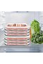 Bacon Storage Container For Fridge, ‎4-Tier Airtight Thick Plastic Deli Meat Storage Containers for - 4