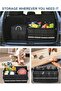 Car Trunk Organizer with Lid, Large Capacity Foldable Car Storage Box, Sturdy Adjustable Oxford Clot - 2