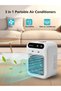 Portable Air Conditioner - Drain-Free Portable Air Conditioner - Bedroom Portable Air Conditioner - Portable Air Conditioner with Water Tank - 25W - 3