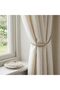 4 Pack Magnetic Curtain Tiebacks – Rope Curtain Holders for Drapes, Modern Decorative Tie - 5