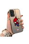 Samsung Galaxy A73 Compatible Silicone Edge Hard Back Case Couple Phone Case Spider Man Patterned