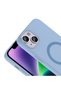 iPhone 13 Case Pastel Colorful Magsafe Camera Raised Silicone - 7