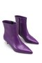 Celeste Rosa Women's Pointed Toe Heeled Boots 0012400 Purple Skin - 4