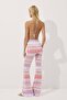 Lunessa Knitted Flared Trousers Zigzag Metallic Soleia - 6