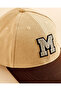 Men Brown Embroidered Cap - 3